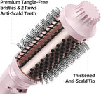Thermal Brush, 1.7 Inch Heated Round Brush for Women, Dual Voltage Negative Ion Hot Brushes Styler for Blowout Look, Curling & Volumizing & Straightener for Dry Hair