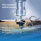 Fenice Peak CNC Professional Hair Cutting Scissors 6.0 Inch Sharp Convex Blade Barber Shears Made of VG10 Japanese Stainless Steel with Adjustment Screw for Salon Hairdressing and Home User