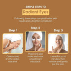 Under Eye Patches with Vitamin C & E - Dermatologist Tested Korean Eye Gel Patches for Puffy Eyes and Dark Circles - Hydrating Eye Gel Patches - Brightening Depuff Eye Patches - 15 Pairs