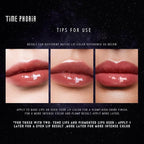 LUNARA FROST 3D LIP GLOSS - Plumping High-Shine Gloss with Hyaluronic Acid | Non-Sticky Glassy Finish | Cooling Sensation | 24H Hydration | Instant Volume Effect (10 MAVEN)