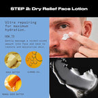 Hawthorne Moisturizing Men’s Skin Care Kit. Men’s Facial Care Kit with Face Wash Cleanser and Face Lotion For Dry, Sensitive Skin. Natural, Non-Toxic, Paraben Free, Phthalate Free. 4 Fl. Oz. Each.