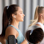 100PCS Elastic Cotton Hair Bands, Seamless No-Damage Ponytail Holders for Thick or Thin Hair, Soft Hair Accessories for Women and Girls, Coral Color