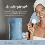 Shower Steamers Aromatherapy 10 Pack - Made in USA with Natural Essential Oils for Christmas Stocking Stuffers, Birthday Gifts for Women and Men, White Elephant, Self Care - Eucalyptus