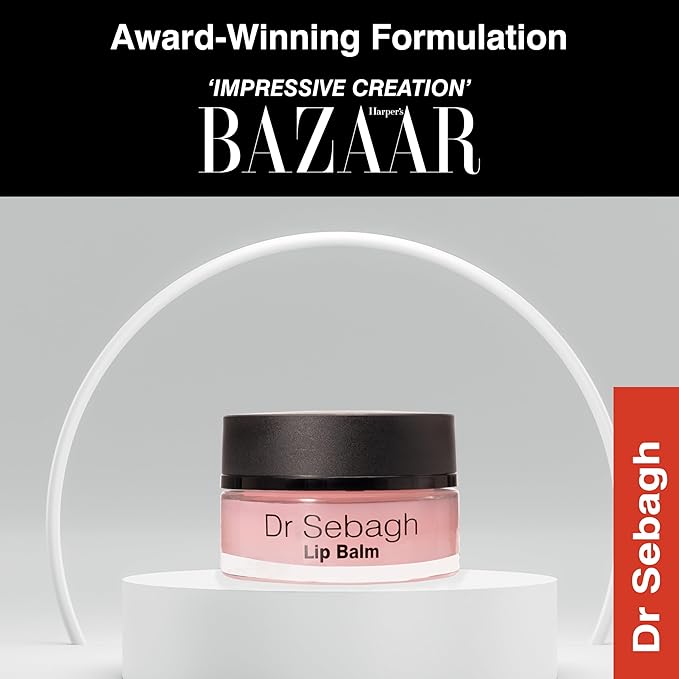 Dr Sebagh Lip Balm (0.5 fl oz) - Luxury Healing Lip Balm for Dry Lips & Chapped Lips - Intense Lip Hydration & Repair - Lip Moisturizer for Women and Men- Nourishing Lip Treatment & Lip Care Essential