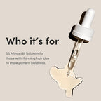 hims Hair Regrowth Treatment - Topical Minoxidil 5% Solution for Men - Extra Strength - Supports Thicker, Fuller Hair - Non-Greasy - Unscented, 2 Pack