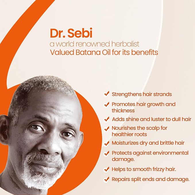 VITAL AFFAIR Batana Oil For Hair Growth-100% Raw Batana Oil From Honduras-Glass Bottle-Skin Hair Oil Rich In Essential Nutrients-Batana Hair Oil For Women & Men-For Strong & Shiny Hair-8 FlOz