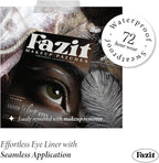 Fazit Makeup Patches - Silver Wing Eyes - Glow Up Make-Up Patches - Cute Glitter Makeup Accessories for Women - Cosmetic Glitter for Face