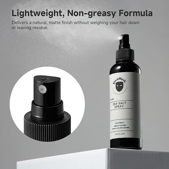 Sea Salt Spray for Men – Volume & Texture, Lightweight Hold, Effortless Style