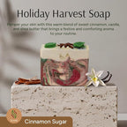 Marbela Cosmetics Holiday Harvest Handmade Soap Bar - Made in USA, Vegan Friendly, Palm Oil Free, Natural Bar Soap - Gentle Face & Body Soap for Daily Skin Care, Moisturizing & Nourishing - 3.5 oz