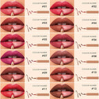 12 Pcs Pink Nude Brown Lip Liner Makeup Set - Waterproof & Smudge-Proof Matte Pencil Lip Liner Pack, Long-Lasting & Durable, Smooth & Easy Glide, Non-Smudge, Contouring, Filling & Layering (Set A)