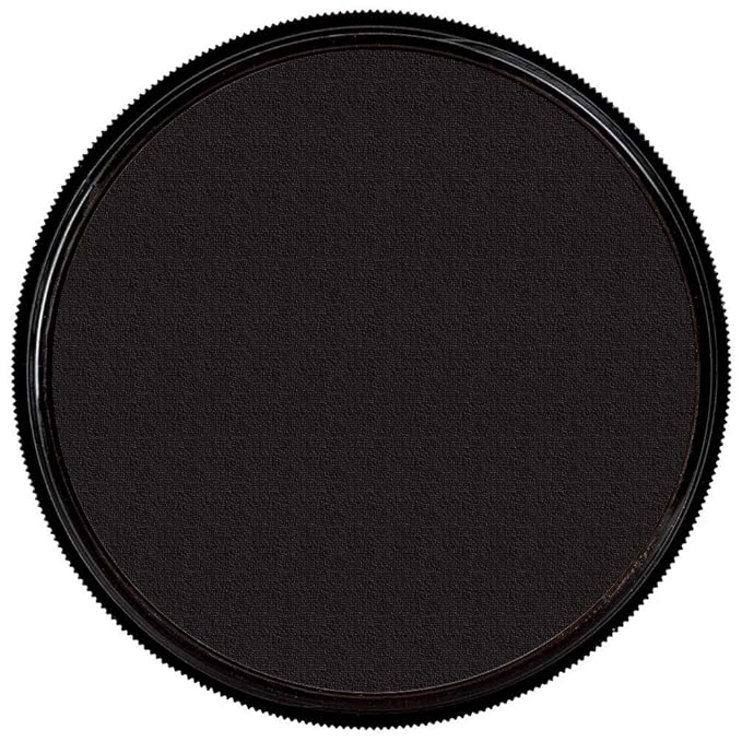 Mehron Makeup StarBlend Cake Makeup | Wet/Dry Pressed Powder Face | Powder Foundation | Black Body and Face Paint 2 oz (56g)