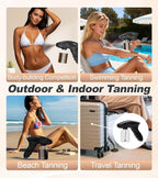 Spray Tan Machine, Spray Tan Gun, Even Spraying, Portable and Cordless Spray Tan Gun, Long Battery Time, One-touch Operation, At Home Spray Tan Machine/For Swimming Tanner Travel Beach Salon DIY Tan