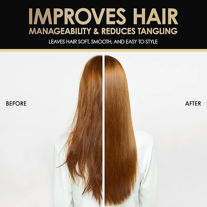 ThickTails Hair Growth Conditioner for Women with Biotin, Caffeine & Saw Palmetto, Sulfate Free Thickening Conditioner for Thinning Hair, Fuller Looking Volume & Stronger Feeling Strands, 8.45 fl oz