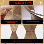 Teenitor Elastic Hair Bands, Rubber Bands for Hair, Small Hair Ties, 300pcs, Light Brown