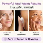 LilyAna Naturals Eye Cream for Dark Circles and Puffiness, Under Eye Cream for Wrinkles and Bags, Anti Aging Cream helps Improve Dryness; for Sensitive Skin 0.5 oz