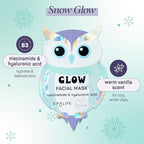 SpaLife Beauty Winter Wonder Animals Christmas Face Mask Bundle | Korean Facial Masks | Hydrating, Firming and Glowing Sheet Mask Set | Christmas Gifts for Women | 12 Pack