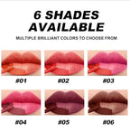 2 PCS Long-Lasting Peel Off Matte Lip Tint, Long-Lasting