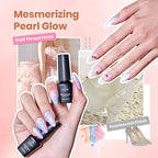 Beetles 100 Colors Gel Nail Polish Set, 119 PCS Nail Polish Kit All Season Cat Eye Pink Blue Jelly Glitter Pearl Gel Polish & 5Pcs Base Top Coat Soak off UV Manicure Nail Art Home Gifts for Women