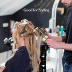 AIMIKE Hair Styling and Sectioning Accessories - 12 Pack Non-Slip Silicone Hair Clips for Thick and Thin Hair, Professional Salon Quality