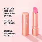 "LAWLESS Forget the Filler Lip Plumping Line-Smoothing Tinted Balm, Baby Doll, Pink, 0.09 Ounce"