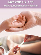 2 Packs Glass Nail Buffers with Case for Natural Nails, Glass Nail Files Shaping Nano Nail Shiners Crystal Polisher Manicure Tools Shine for Home Salon Use Stocking Stuffers for Women Christmas Gift