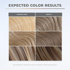 XMONDO Color Ash Blonde Color Depositing Mask & Semi-Permanent Hair Dye Super Gloss Infused with Bond Boosters for Nourishment, Revitalize & Repair, Vegan Formula, 8 Fl Oz