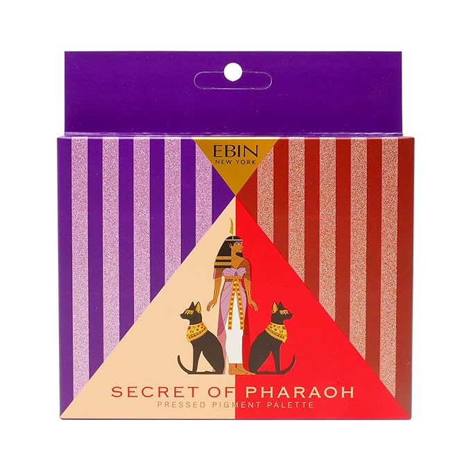 Eternal Paradise - Secret of Pharaoh Eyeshadow Palette, Highly Pigmented and Blendable, Cruelty-Free