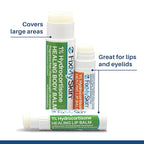 FixMySkin 1% Hydrocortisone Healing Lip Balm, Vanilla – Soothes Dry, Cracked & Irritated Lips, Relieves Chapped Lips, Cold Sores & Eczema, Dermatologist Developed, Travel-Friendly Tube, 0.15 oz