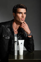 Avenue Man Sleek Finish Cream - 7 oz - Hair Styling Cream for Men with Acai & Soy Protein - Hair Putty for Smooth Control & Structure - Hair Paste for Men for Textured, Slick Back or Classic Looks