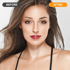 LAVONE Eyebrow Stamp Pencil Kit for Eyebrows, Makeup Brow Stamp Trio Kit with Waterproof Eyebrow Pencil, Eyeliner, Eyebrow Pomade, and Dual-ended Eyebrow Brush - Chocolate