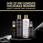 ThickTails Hair Growth Conditioner for Women with Biotin, Caffeine & Saw Palmetto, Sulfate Free Thickening Conditioner for Thinning Hair, Fuller Looking Volume & Stronger Feeling Strands, 8.45 fl oz