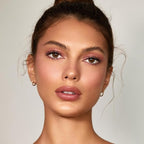 Nudes 3 Series Mini Eyeshadow Palette, Matte & Shimmer Finish, 6 Champagne Mauve & Black Eye Shadows, Travel Friendly Size, Vegan, Cruelty-free