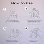 KAMEDIS Scalp Moisturizer Lotion For Dry, Itchy, Dandruff, Flaky, Seborrheic Dermatitis, Psoriasis and Sensitive Scalp. Over-Night Mask Treatment Botanicals-Based. Parabens Free. 3.38 Fl Oz.