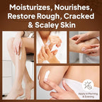 Pumice Valley Foot Cream for Dry Cracked Heels and Feet - Natural Moisturizer, Corn, Calluses Treatment - Skin, Body Lotion, Urea, Shea Butter, Jojoba Oil, Vitamin E 1.7 Oz