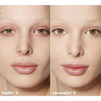 e.l.f. Hydrating Camo Concealer, Covers Blemishes & Under-Eye Circles, Full-Coverage & Delivers A Satin Finish, Vegan & Cruelty-Free, Light Ivory