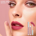 COOL STORY Matte Lip Stain Tint Highly Pigmented Color Long-Lasting Waterproof (05)