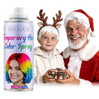 White Hair Spray Color Temporary, Hair Color Spray 1-Day Hair Dye Colored for Kids Women Men, Hair Wax Color Washable, Hair Paint Halloween Fast-Drying 4.06 Fl Oz
