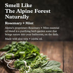 Alpine Provisions Natural & Organic Shampoo with Rosemary & Mint – Plant-Based Shampoo for Men & Women with Aloe Vera, Jojoba & Essential Oils – Sulfate-Free, Vegan, Hydrating Hair Repair – 16.9 fl oz