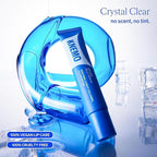 LipLock Jelly Serum for Dry Lips, Long-Lasting, Hydrating, Plumping, Glossy Mask with Rose PDRN, Carrot Collagen, Pillow Peptide, Moisturizing Tinted Lip Balm. (Crystal Clear)