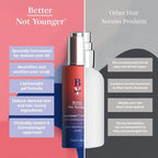 Better Not Younger Superpower+ Advanced Densifying Serum - Hair Fortifier with Biotin, Niacinamide, Rosemary & Apple Cider Vinegar for Stronger, Fuller Hair