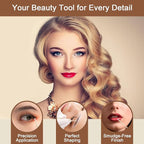 200 Pcs Microblading Cotton Swabs, Pointed Cotton Swabs with Bamboo Sticks for Makeup, Nail Polish, Tattoo Touch Ups, Crafting and Beauty Detail, Lint-Free, 4 Inch