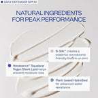 Daily System Bundle | Deeper Dive Moisturizer Serum & Daily Defender SPF 30 | Hydrating, Firming & Sun Protection | Natural, Eco-Friendly, Reef-Safe, Cruelty-Free | Suitable for All Skin Types