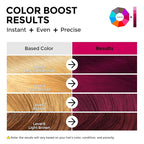 Semi Permanent Hair Color - 6 oz Color Depositing Conditioner with Shea Butter & Almond Oil- Color Conditioner Depositing Hair Mask - Vegan, Paraben, Ammonia & Sulfate Free -Merlot