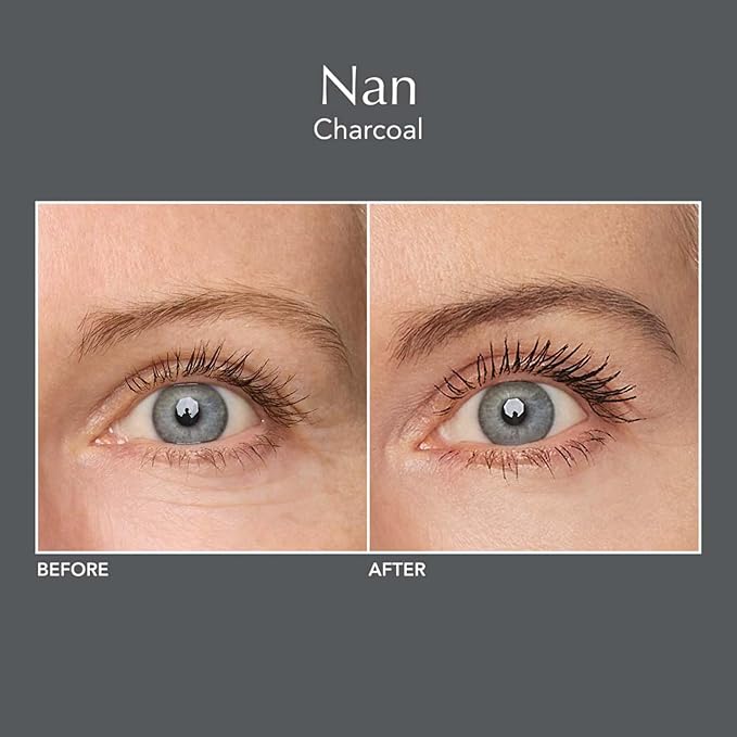 Thrive Causemetics Infinity Waterproof Eyebrow Pencil, Retractable Brow Pencil with Hyaluronic Acid & Shea Butter, Dual Ended Eyebrow Brush Spoolie, Fine Tip, Vegan & Cruelty Free, Nan (Charcoal)