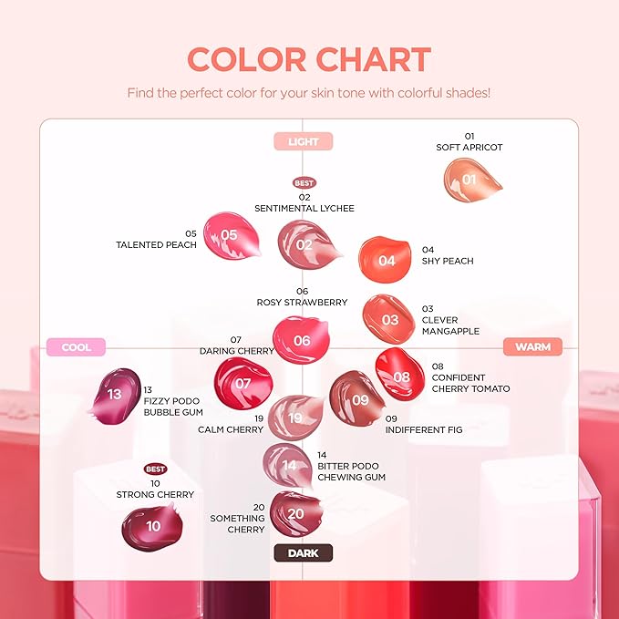 lilybyred Bloody Liar Coating Tint | Korean Glossy Lip Stain, Vivid & Juicy Color, Syrupy Shine, Moisturizing, Long-Lasting & Smudge-Proof, Non-Sticky, Lightweight, 0.14 oz. (07 Daring Cherry)