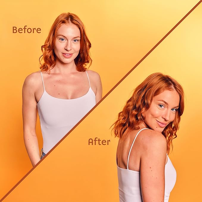 Face Tan Mist - Self Tanning Mist, Waterproof, Effortless and Natural Looking, Gradual Sun Kissed Glow, Suitable for Face and Body, Hydrating Moisturiser with Vitamin C and Vitamin E