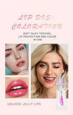 2 Pcs Magic Color Changing Lip Oil,Moisturizing Lip