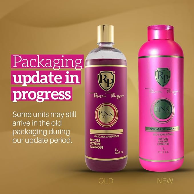 Robson Peluquero Pink Hair Gloss Toner for Blonde Hair, Champagne Blonde | Neutralize, Correct, Enhance Color & Hydrates | No Yellow Orange & Red Tones for Brassy Hair, Bleached, Highlights - 34 Fl.oz