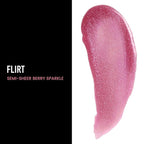 Frankie Rose Cosmetics Lip Gloss | Non-Sticky Formula, Long Lasting Gloss Shimmer, Bold Pigment & Hydrating Gloss of Lips, Flirt Shimmer Lip Gloss, 20g