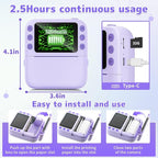 Instant Print Camera for Kids, Christmas Birthday Gifts for Girls Boys, 1080P Instant Digital Print Cameras for Toddler,Portable Toy for 4 5 6 7 8 9 10 Year Old Girl with 32GB SD Card，Purple